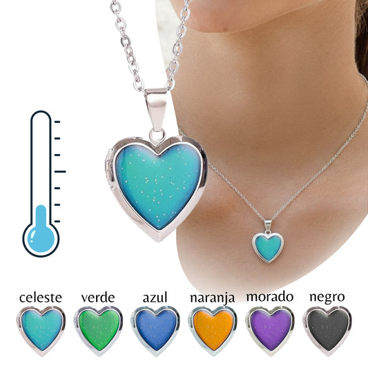 Collar que cambia de color según tus emociones