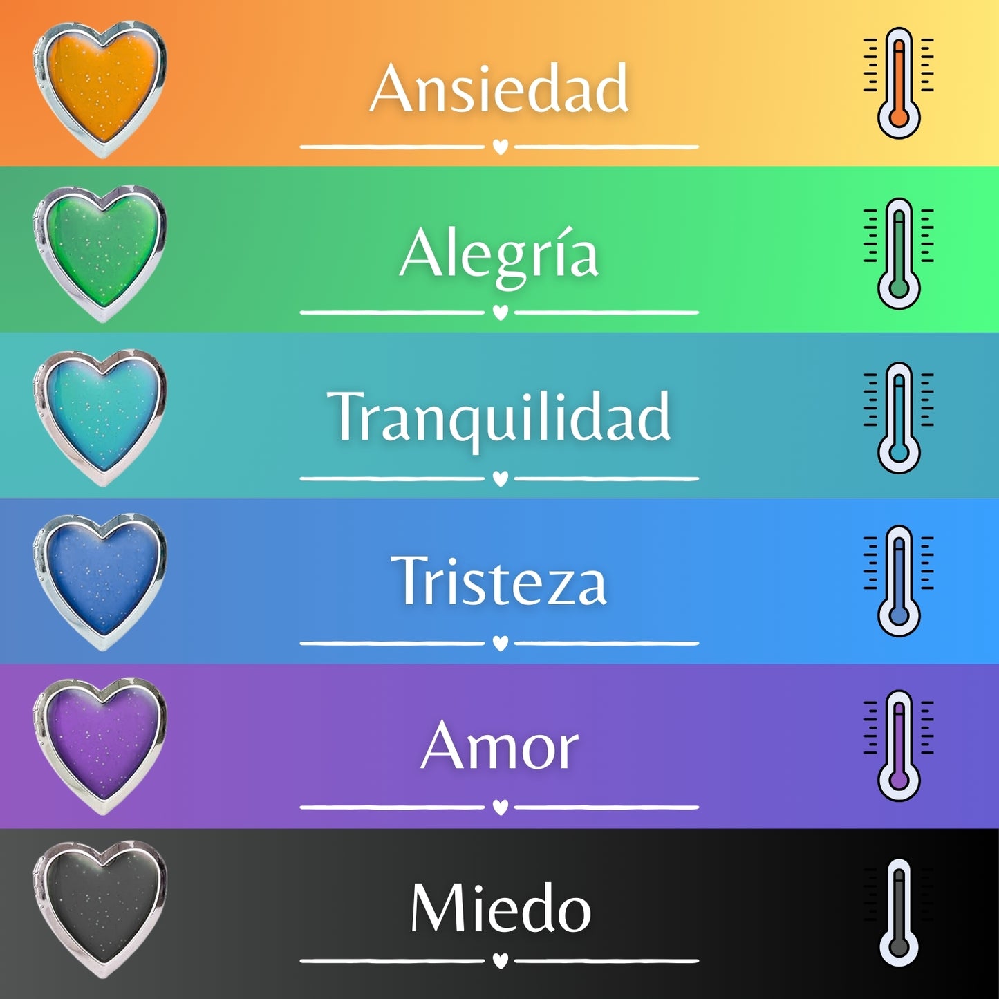 Collar que cambia de color según tus emociones